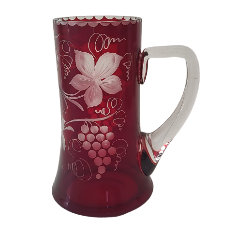 Egermann Beer Mug with Hops