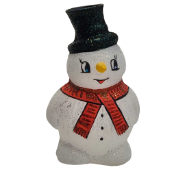 Snowman Red Scarf