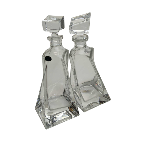 Crystal Decanter Couple
