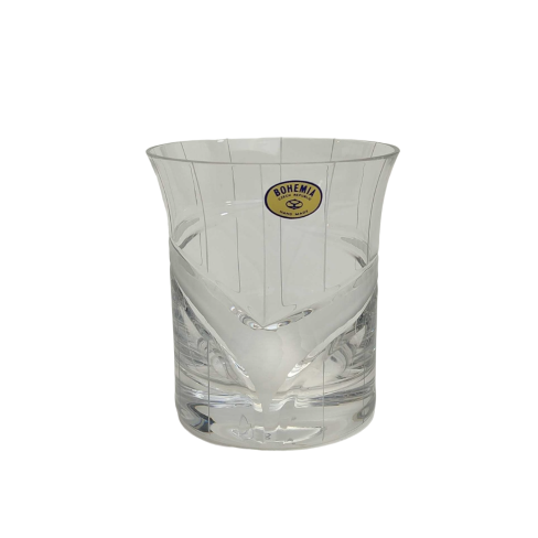 Pinstripe Whiskey Glass (Pair)