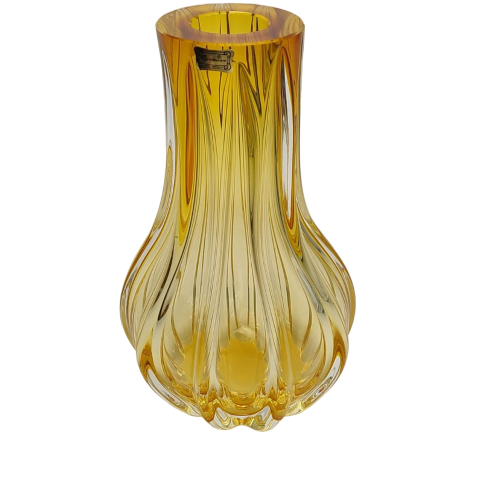 Amber Art Vase