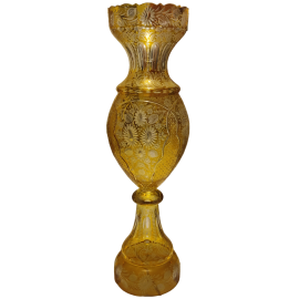 Large Amber Egermann Vase