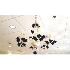 Crystal Chandelier Grapes