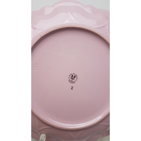 Pink Porcelain Plate