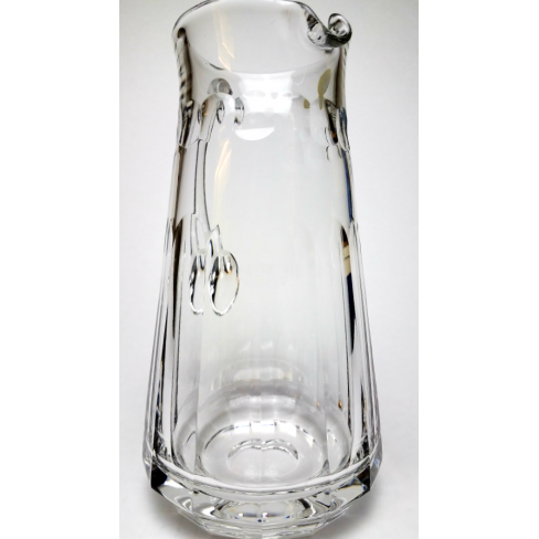 Crystal Faceted Pitcher