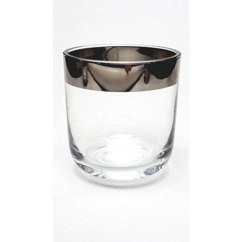 Platinum Whiskey Glass (1 Pair)