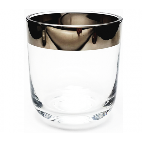 Platinum Whiskey Glass (1 Pair)