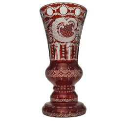 Egermann Red Vase