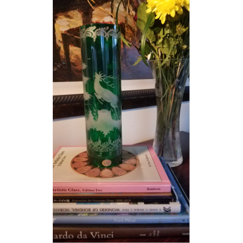 Green Forest Vase