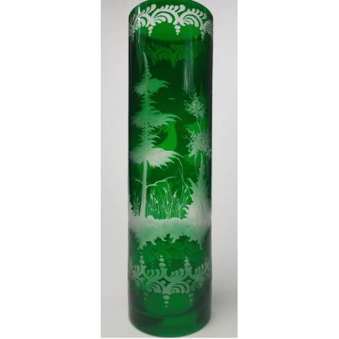 Green Forest Vase